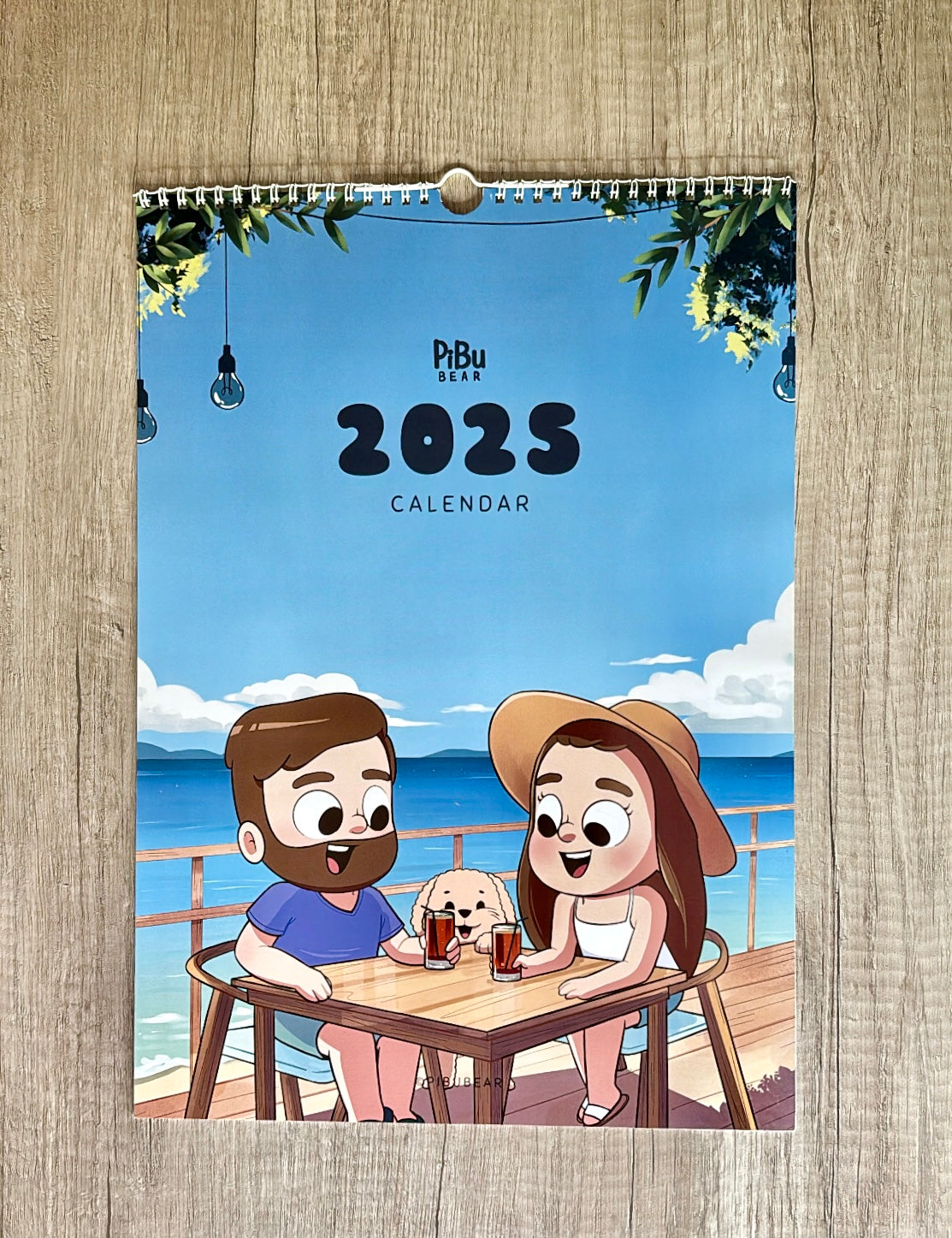 Wall calendars 2025 - The week starts on Sunday (ENGLISH)