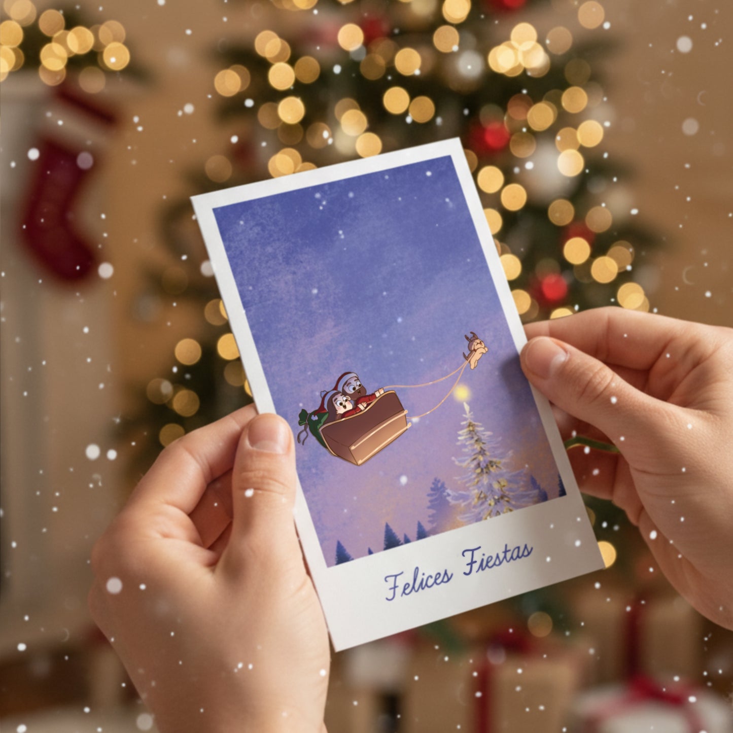 Holidays card