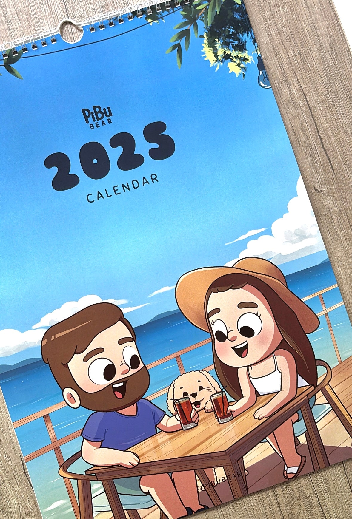 Wall calendars 2025  - The week starts on Monday (ENGLISH)