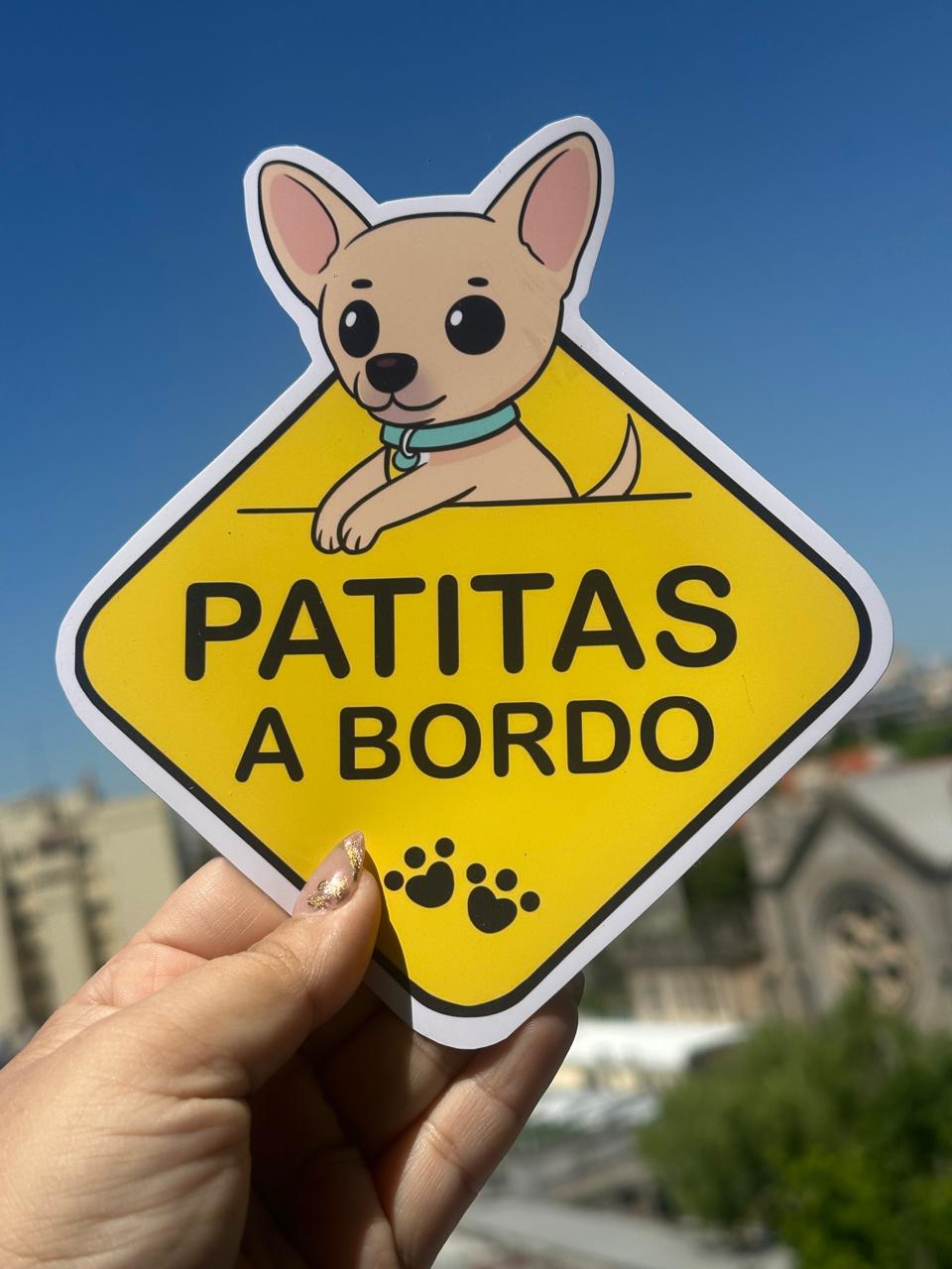 Paws on board - sticker Chihuahua