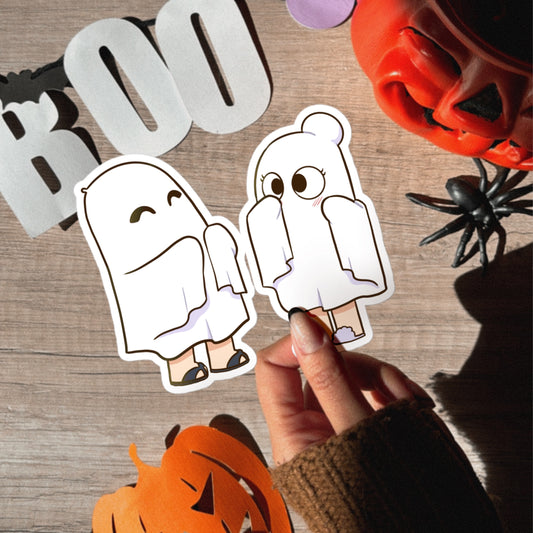 Fun ghosts - sticker