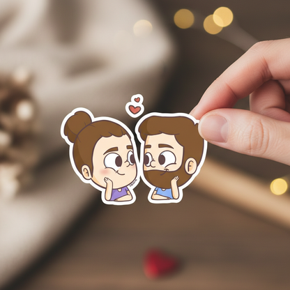 Together sticker - Pibubear