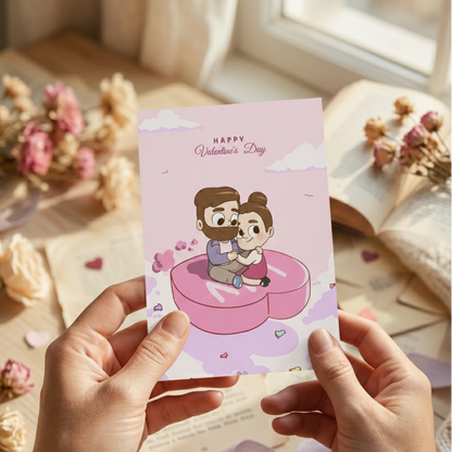 Valentine's day card - Pibubear