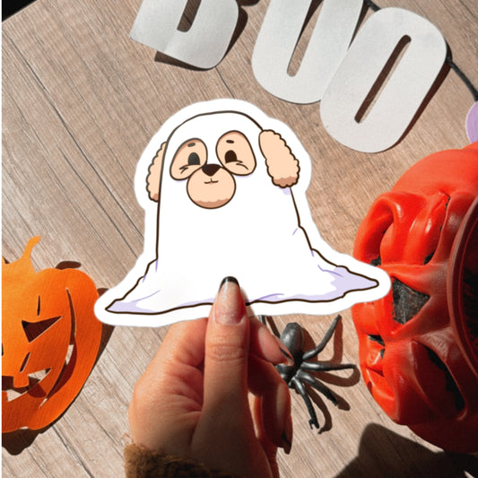 Most adorable ghost - sticker