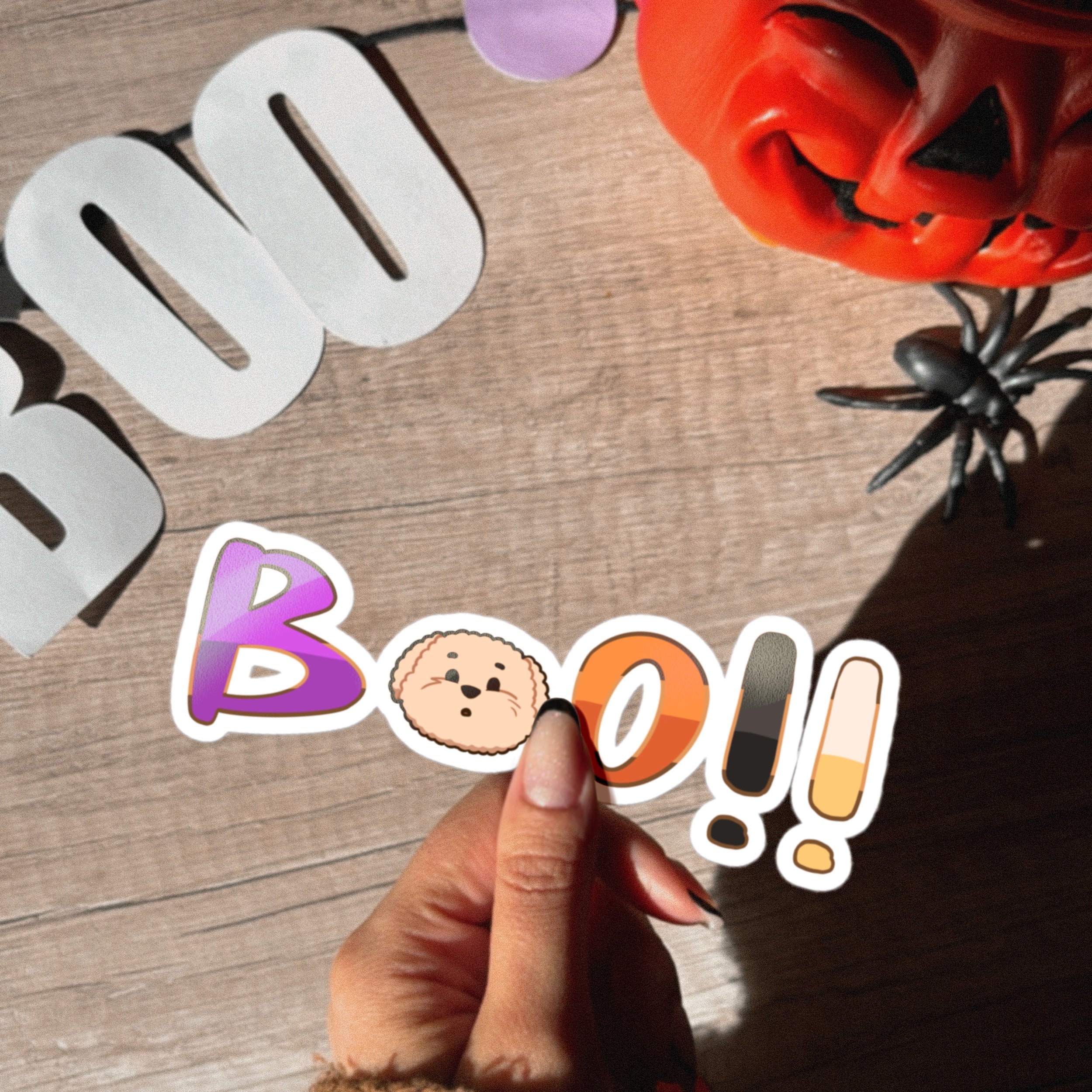 Boo - sticker – Pibubear