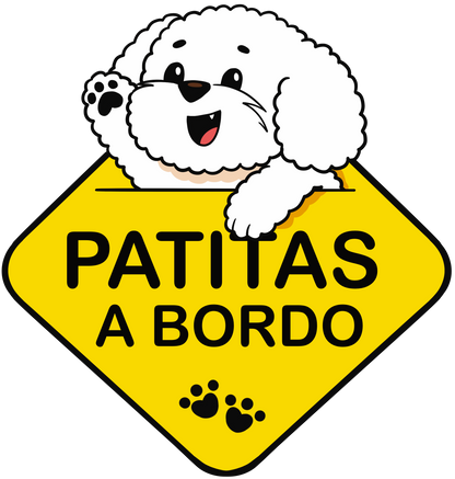 Paws on board - sticker