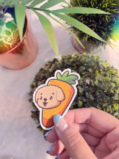 Carrot sticker