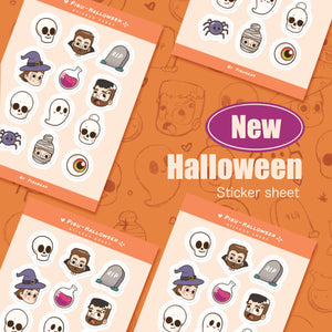 Halloween theme Sticker sheet