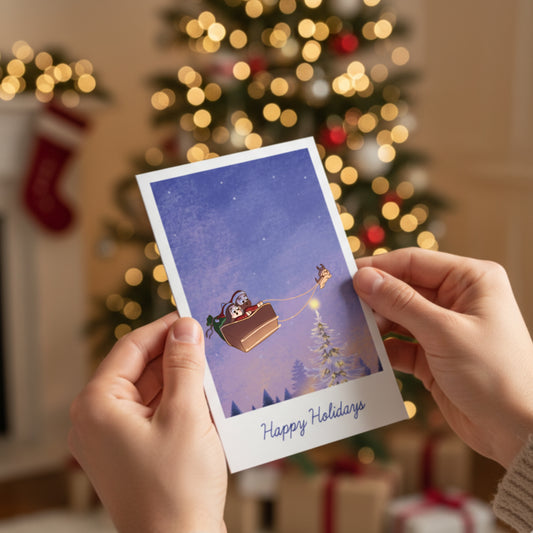 Holidays card