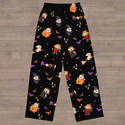 Halloween Pibu-pajamas - unisex wide-leg pants