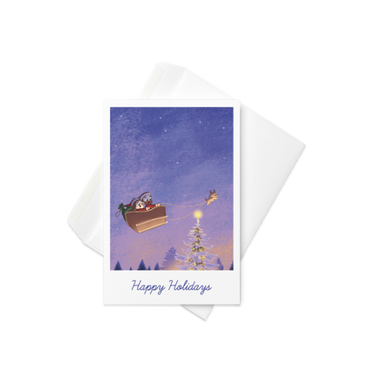 Holidays card