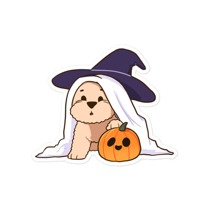 Cute witch - sticker