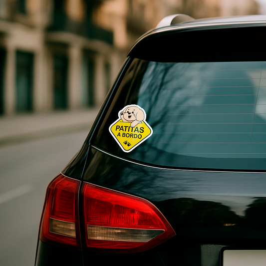 Sticker - Patitas a Bordo