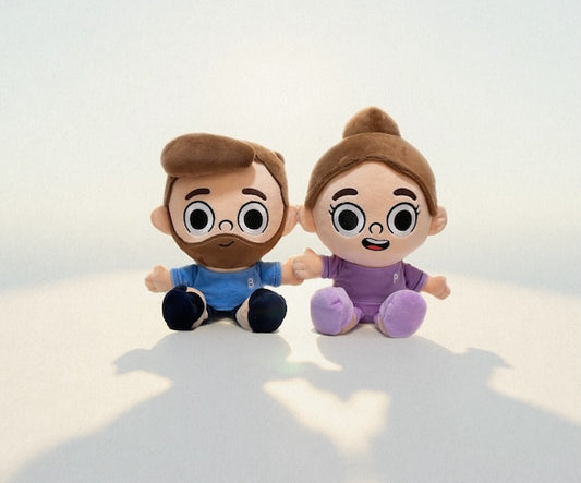 Pi & Bu Together Plushies - Pibubear